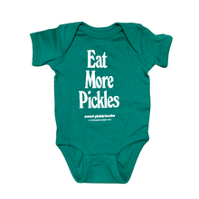 Load image into Gallery viewer, Eat More Pickles Onesie
